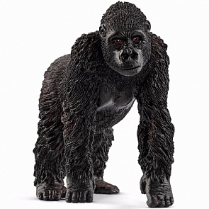 Фигурка - Горилла самка, размер 8 х 7 х 4 см. (Schleich, 14771k)